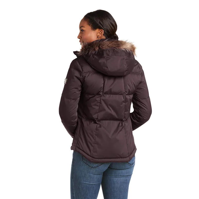 Ariat Altitude Down Jacket in Chocovine-1